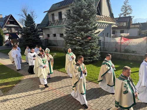 Poświęcenie organów przez Księdza Arcybiskupa Marka Jędraszewskiego